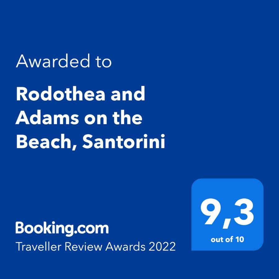 Rodothea And Adams On The Beach, Santorini Monólithos Eksteriør billede